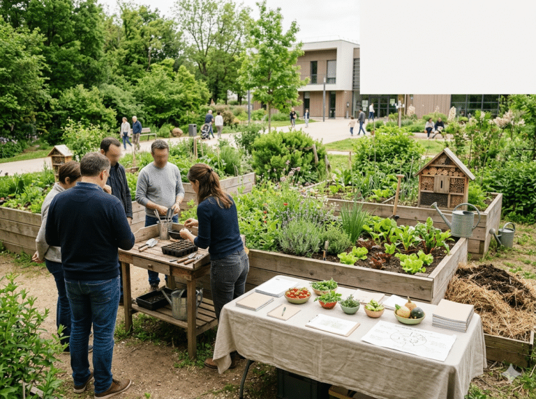 Atelier jardinage en ville