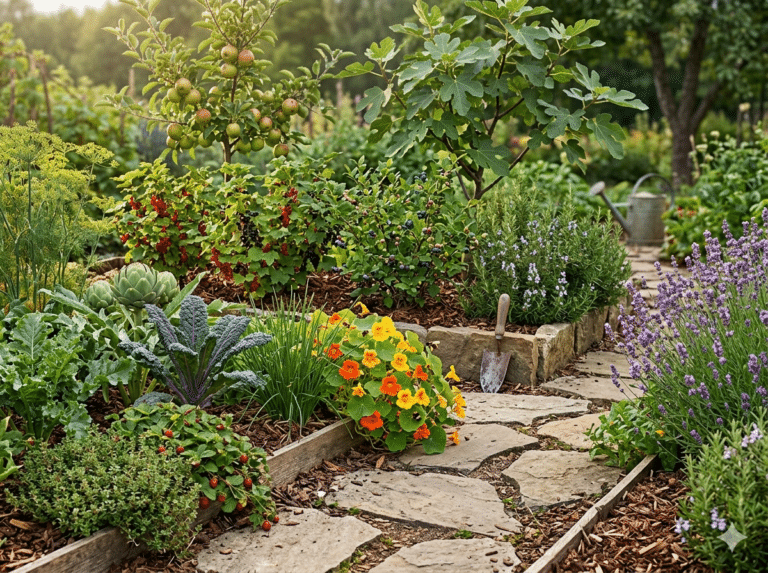 un jardin comestible